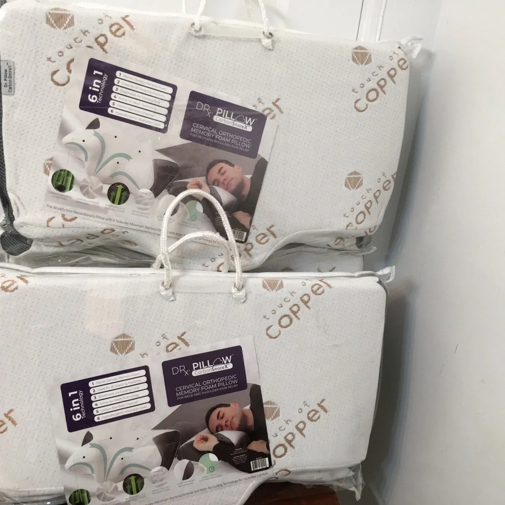 Dr. Pillow Carbon SnoreX Pillow. Cervical Orthopaedic memory foam pillow - Picture 11 of 12
